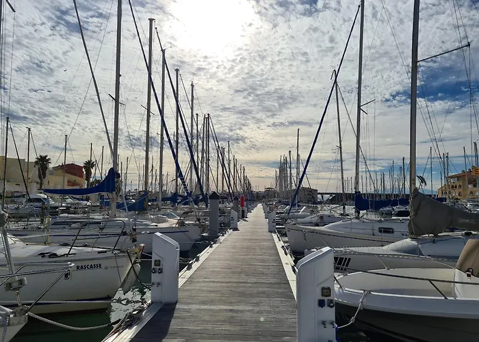 Appartement Port T2 4 Pers, Rdc Sureleve, Terrasse Ouest, Parking Prive, Proche Mer, Equipe - Fr-1-798-5 Leucate