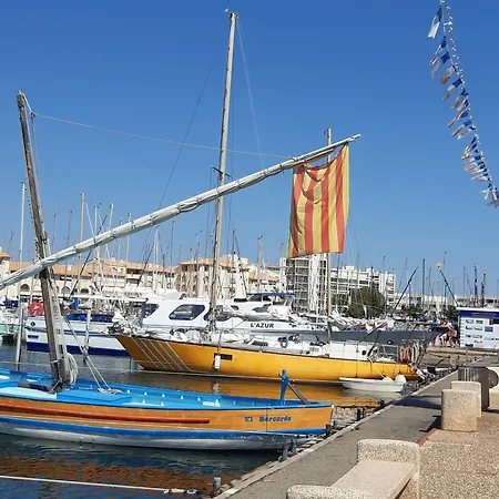 Appartement Port T2 4 Pers, Rdc Surélevé, Terrasse Ouest, Parking Privé, Proche Mer, équipé - Fr-1-798-5